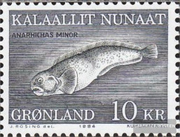 Denmark - Greenland 154 (complete Issue) Unmounted Mint / Never Hinged 1984 Seafood: Catfish - Nuevos