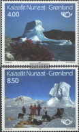 Denmark - Greenland 217-218 (complete Issue) Unmounted Mint / Never Hinged 1991 NORTH 91 Tourism - Ungebraucht