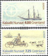 Denmark - Greenland 247-248 (complete Issue) Unmounted Mint / Never Hinged 1994 Discoveries - Ungebraucht