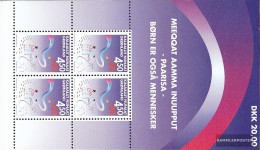 Denmark - Greenland Block23 (complete Issue) Unmounted Mint / Never Hinged 2002 Paarisa - Blocks & Sheetlets
