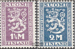 Finland 126W-127W (complete Issue) Unmounted Mint / Never Hinged 1927 National Foundation - Neufs