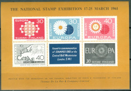 Finland National Stamp Exibition 1961 MNH** - Lot. A330 - Plaatfouten En Curiosa