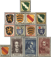 Franz. Zone-community. Issue. 1-13 (complete Issue) Unmounted Mint / Never Hinged 1945 Crest - Andere & Zonder Classificatie