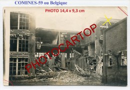 COMINES-KOMEN-Fabrique-Photo Allemande-Guerre-14-18-1 WK-BELGIEN-FRANCE-59- - Komen-Waasten