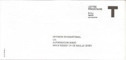 Enveloppe Réponse T Affinion International Lcl - Cards/T Return Covers