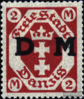 Gdansk D18 Unmounted Mint / Never Hinged 1922 Official Stamp - Dienstmarken