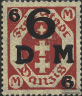 Gdansk D25b Unmounted Mint / Never Hinged 1922 Official Stamp - Dienstmarken