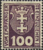Gdansk P15Y Unmounted Mint / Never Hinged 1923 Porto Brand - Strafport