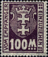 Gdansk P24X Unmounted Mint / Never Hinged 1923 Porto Brand - Portomarken