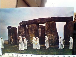 STONEHENGE CEREMONY Wiltshire ILLUSTRATA    N1970 EV16 - Stonehenge