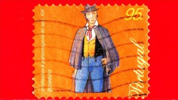 PORTOGALLO - Usato - 1999 - Professioni Del XIX Secolo - Cocchiere - Coachman - Boleeiro - 95 - Used Stamps