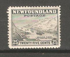 Sello Nº 184 Newfoundland - 1908-1947