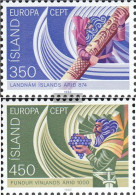 Iceland 578-579 (complete Issue) Unmounted Mint / Never Hinged 1982 Historical Events - Ongebruikt