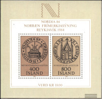 Iceland Block4 (complete Issue) Unmounted Mint / Never Hinged 1982 NORDIA - Hojas Y Bloques