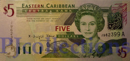 EAST CARIBBEAN 5 DOLLARS 2003 PICK 42a UNC - Caraibi Orientale