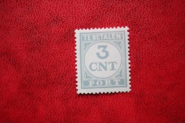 Postage Due Stamp Timbre-taxe Portmarke Selloe De Correos NVPH PORT 69 P69 1928 POSTFRIS / MNH / ** NEDERLAND - Portomarken