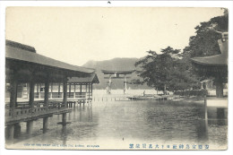 ///   CPA  Asie - Japon - Japan - View Of The Great Gate From De Shrine - MIYAJIMA   // - Hiroshima