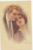 T. CORBELLA, GLAMOUR, ROMANTIC COUPLE, NM Cond. PC Not Mailed - Corbella, T.