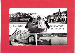SAINT SAUVEUR EN PUISAYE CARTE EN TRES BON ETAT - Saint Sauveur En Puisaye