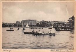 Z16211 Germany Hamburg Hotel Atlantic Und Alsterluts Canoeing Boats - Mitte