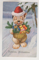 Bonzo Dog With Christmas Giftsr.SW+SB Edition Nr.8601/2 - Honden