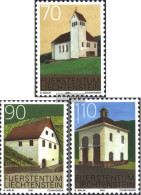 Liechtenstein 1268-1270 (complete Issue) Unmounted Mint / Never Hinged 2001 Ortsbild Protection - Unused Stamps