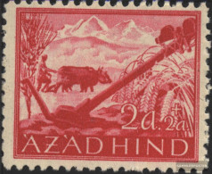 National India (2.world.) II A Prepared Issue With Hinge 1943 National Government - Andere & Zonder Classificatie