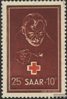 Saar 292 (complete Issue) Unmounted Mint / Never Hinged 1950 Red Cross - Ongebruikt