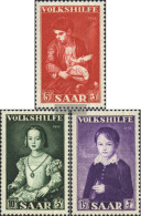 Saar 354-356 (complete Issue) Unmounted Mint / Never Hinged 1954 Volkshilfe - Ongebruikt