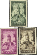 Saar 373-375 (complete Issue) Unmounted Mint / Never Hinged 1956 Winterberg Monument - Neufs