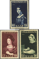 Saar 376-378 (complete Issue) Unmounted Mint / Never Hinged 1956 Volkshilfe - Ongebruikt