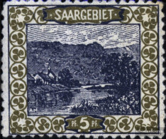 Saar 53 Unmounted Mint / Never Hinged 1921 Landscapes (I) - Nuevos