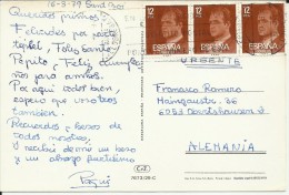 HOSPITALET DE LLOBREGAT BARCELONA TP URGENTE SELLOS BASICA - Eilbriefmarken