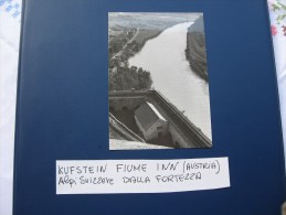 KUFSTEIN - Tirolo Fiume INN Vista Dalla Fortezza Foto BN 8,5 X 12 Realizzata Anni ´50 Circa Unica E Senza Negativo - Kufstein