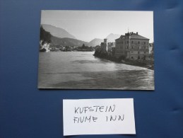 KUFSTEIN - Tirolo Fiume INN Foto BN 8,5 X 12 Realizzata Anni ´50 Circa Unica E Senza Negativo - Kufstein