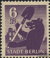 Soviet Zone (Allied.cast.) 2A VII, A Of City Extended (Field 96) Unmounted Mint / Never Hinged 1945 Berlin Bear - Berlijn & Brandenburg