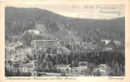 Z16383  Austria Semmering Hochstrasse Street Hotel Panhaus General View Mountains - Semmering