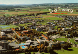 AK Bad Füssing Luftbild Luftaufnahme Thermalbad Kurmittelhaus Kurpark Bayern GERMANY Niederbayern Aerial View - Bad Fuessing