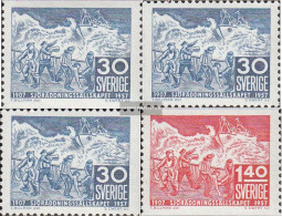 Sweden 421A,Dl,Dr,422A (complete Issue) Unmounted Mint / Never Hinged 1957 50 J. GZRS - Unused Stamps