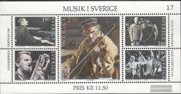 Sweden Block11 (complete Issue) Unmounted Mint / Never Hinged 1983 Music - Blocks & Kleinbögen