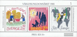 Sweden Block13 (complete Issue) Unmounted Mint / Never Hinged 1985 Year The Youth - Blocs-feuillets