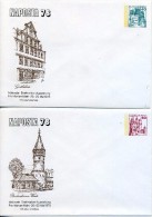 ALLEMAGNE FEDERALE 2 ENVELOPPES NEUVES ENTIERS POSTAUX 1978 - Covers - Mint