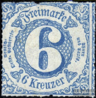 Thurn And Taxis 43IA, Type IA Normal T In DeuTsch Unmounted Mint / Never Hinged 1865 Paragraph - Mint