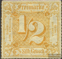 Thurn And Taxis 47 With Hinge 1867 Paragraph - Nuovi