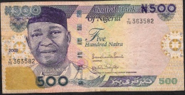 NIGERIA P30i 500 NAIRA  2009   FINE - Nigeria