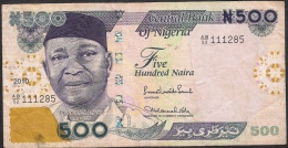 NIGERIA P30k 500 NAIRA  2010   FINE - Nigeria