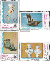 Turkey 2636-2639 (complete Issue) Unmounted Mint / Never Hinged 1983 Art Exhibition - Unused Stamps