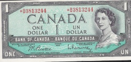 CANADA P75b 1 DOLLAR 1961  BEATTIE RAMINSKY  REPLACEMENT   AU-UNC. - Kanada