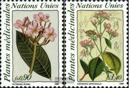 UN - Geneva 186-187 (complete Issue) Unmounted Mint / Never Hinged 1990 Medicinal Plants - Neufs