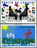 UN - Geneva 202-203 (complete Issue) Unmounted Mint / Never Hinged 1991 Rights Of Kinof - Unused Stamps